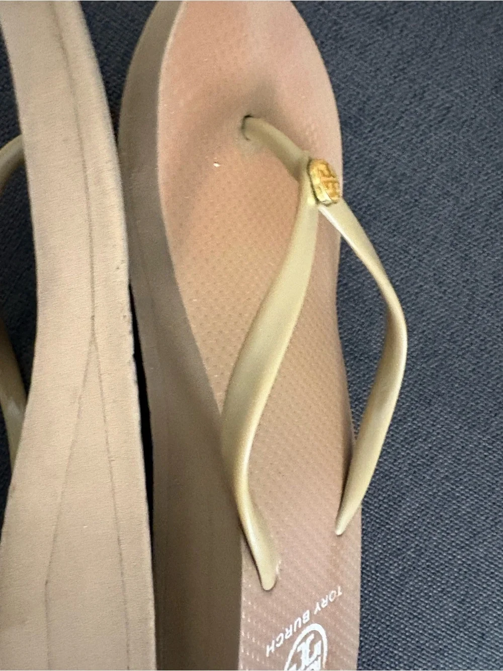 Tory Burch Wedge Platform Sandals Size 7.5 Used